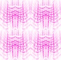 Seamless curved stripes pattern white pink violet magenta