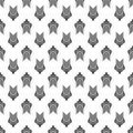 Seamless Curvey Pattern With Stripe Lines Repeated Design On White Background