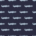 seamless cute crocodil pattern Royalty Free Stock Photo