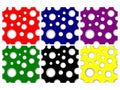 Seamless Cutout Dots