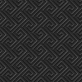Seamless 3D elegant dark paper art pattern 356 Spiral Cross Line