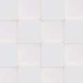 Seamless 3D pattern made of white and beige geometric shapes Royalty Free Stock Photo