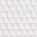 3D pattern made of white and beige geometric shapes Royalty Free Stock Photo