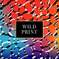 Zebra gradient giraffe dalmatian pattern, animal print wild fashion color