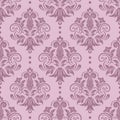 Seamless damask pattern