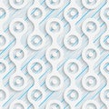 Seamless Damask Pattern. Vector Abstract Modern Design Royalty Free Stock Photo