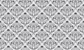 Seamless damask wallpaper