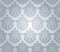 Seamless damask wallpaper