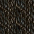 Seamless dark striped linen background. Moody dye wash linear texture. Mid century 50s soft furnishing fabric style