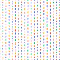 Seamless dash color pattern. Vertical crayon line. Repeating hand draw gouache brush strokes. Sketch bold shape. Repeated geometry