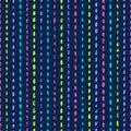 Seamless dash color pattern. Vertical crayon line. Repeating hand draw gouache brush strokes. Sketch bold shape. Repeated geometry