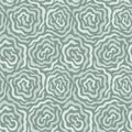 Seamless dazzle vector pattern khaki with roses