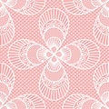 Seamless decorative lace pattern Royalty Free Stock Photo