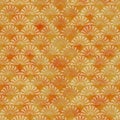Orange watercolor seamless background
