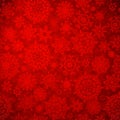 Seamless deep red christmas pattern. EPS 8 Royalty Free Stock Photo