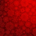 Seamless deep red christmas texture pattern. EPS 8 Royalty Free Stock Photo