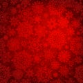 Seamless deep red christmas texture pattern. EPS 8 Royalty Free Stock Photo