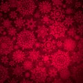 Seamless deep red christmas texture pattern. EPS 8 Royalty Free Stock Photo