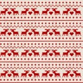 Seamless deer pattern