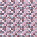 Seamless delicate pattern in oriental style