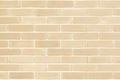 Seamless design vintage style in natural light ancient cream beige yellow brown brick wall textured background