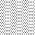 Seamless detailed chain link fence pattern.