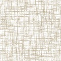 Seamless detailed woven linen fabric texture background Royalty Free Stock Photo