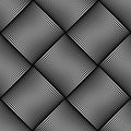 Seamless checked pattern. Wavy lines texture Royalty Free Stock Photo