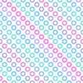 Seamless diagonal multicolor pattern. Royalty Free Stock Photo