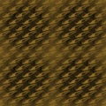 Seamless diagonal pattern gold brown Royalty Free Stock Photo