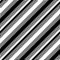 Seamless Diagonal Stripe Pattern