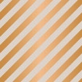 Seamless diagonal stripes pattern in orange and nude. Royalty Free Stock Photo