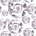 Seamless diamond pattern Royalty Free Stock Photo