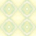 Seamless diamond pattern pastel yellow green Royalty Free Stock Photo