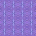 Seamless diamond pattern purple and light blue Royalty Free Stock Photo