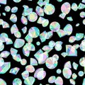 Seamless diamond pattern. Vector illustration Royalty Free Stock Photo