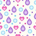 Seamless diamond pattern. Vector illustration