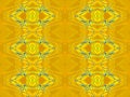 Seamless diamond pattern yellow orange blue