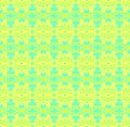 Seamless diamond pattern yellow turquoise lime green