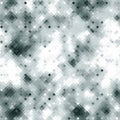 Seamless digital tundra pixel camo texture vector for army textile print