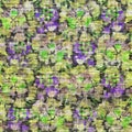 Seamless distressed mottled tie dye floral texture background.Distressed boho blur washed pattern. Blotched aged lime