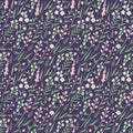 Seamless ditsy pattern