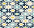 Seamless doodle dots pattern Royalty Free Stock Photo