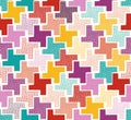 Seamless doodle dots pattern Royalty Free Stock Photo