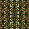 Seamless doodle vector pattern ethnic tribal style background. Royalty Free Stock Photo