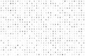Seamless dot pattern. Abstract dotted background in pop art and Polka style. Seamless black dot grid background