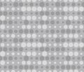 Seamless rows of dots with halftone effect. Bubbles pattern