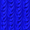 Seamless drapery dark blue pattern Royalty Free Stock Photo