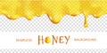 Seamless dripping honey