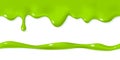 Seamless dripping oozing slime Royalty Free Stock Photo